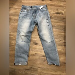 GAP Faded Blue Boyfriend Jeans